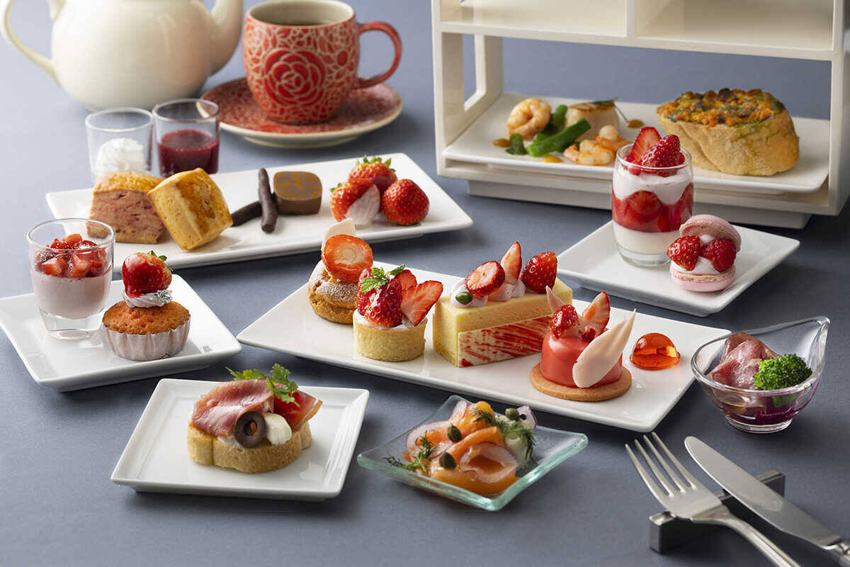 宿泊しながらゆったり優雅なひととき人気のアフタヌーンティーは特別感のある〈リバティ〉ルームで！