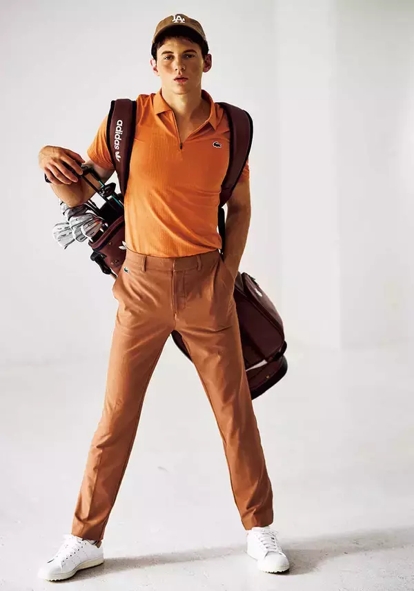 西海岸流GOLFのススメ！個性派デザインのポロシャツがお洒落！　“ジップアップポロ”編