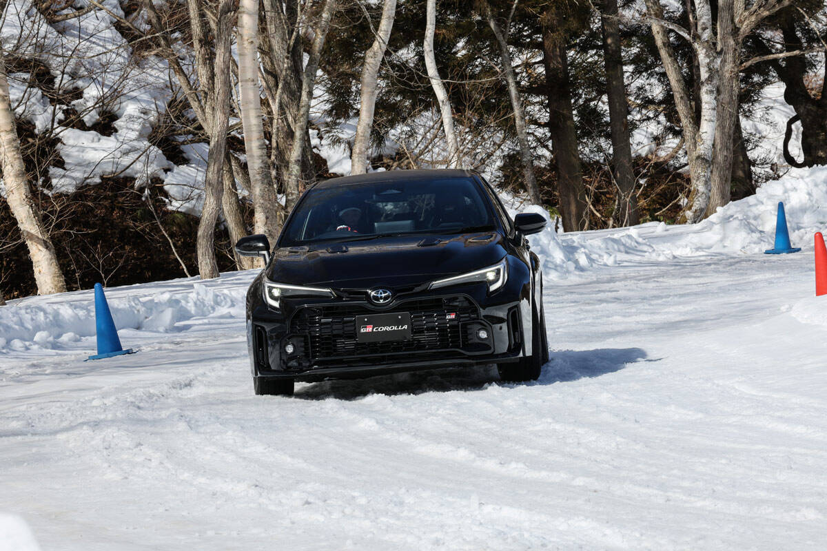 【試乗】〈GR〉雪上ドライブでわかった、“GR-FOUR”の楽しさ！