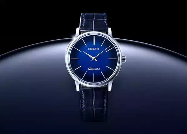 日本の美しさを世界へこの“青”がいい！　〈クレドール〉世界限定25本の薄型メカニカルモデル