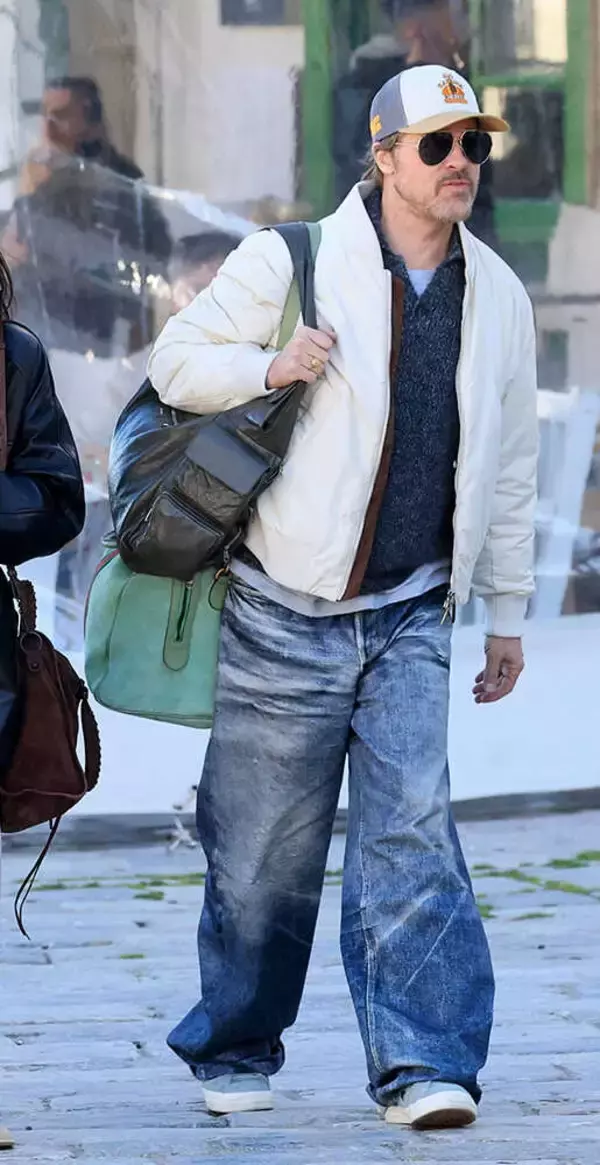 セレブのお気に入りブランドの正体！【ブラッド・ピット】の愛用ブランドは、〈グッチ〉のダッフルバッグ！