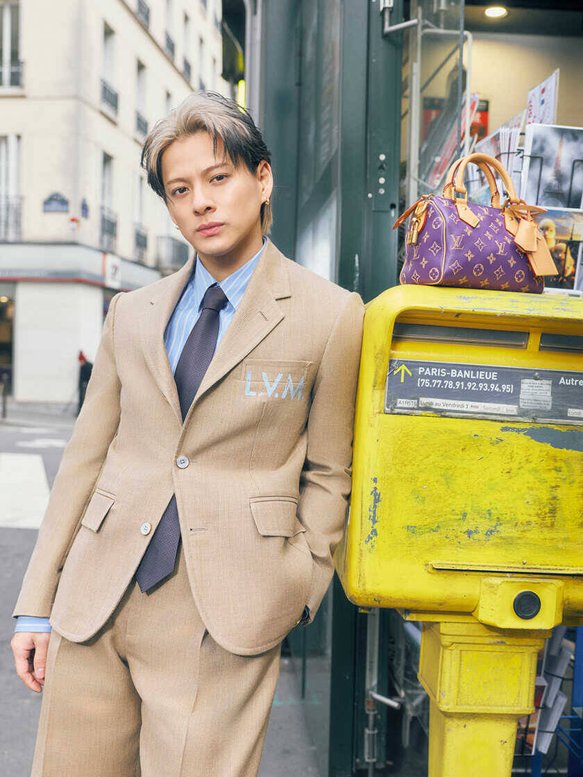〈ルイ・ヴィトン〉のアンバサダー、平野紫耀のパリでの着こなし！