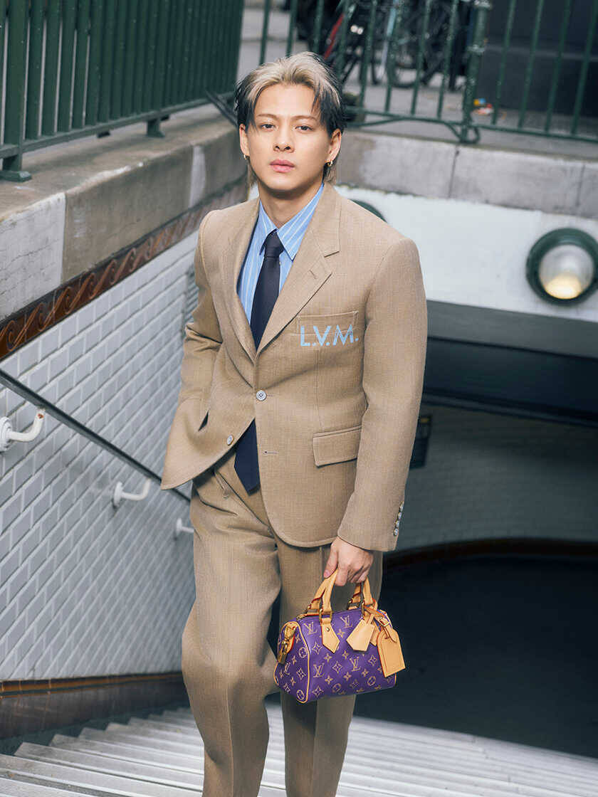 〈ルイ・ヴィトン〉のアンバサダー、平野紫耀のパリでの着こなし！