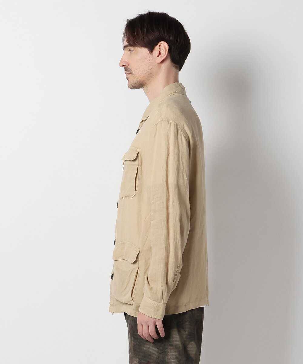 Tシャツやポロシャツ1枚では心もとない場面でも心配なし！今、大人の男が買うべきはリネンの羽織りもの！