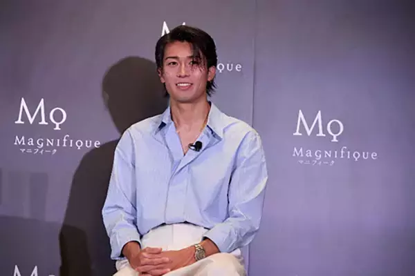 サッカー日本代表・中村敬斗選手も愛用！〈マニフィーク〉が提案する"オンもオフも整える"新しいセルフケアとは？
