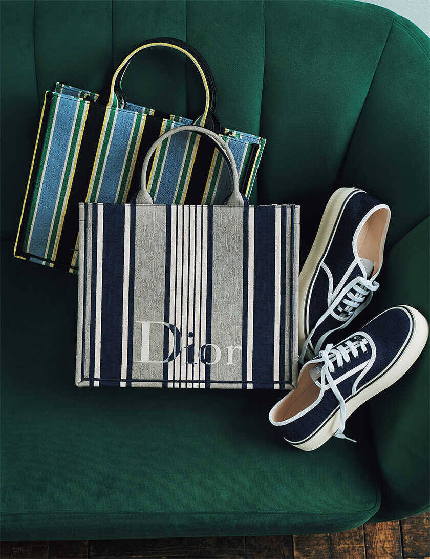 Brand HUNT！〈ディオール〉夏の個性出しに 縦縞が効く！