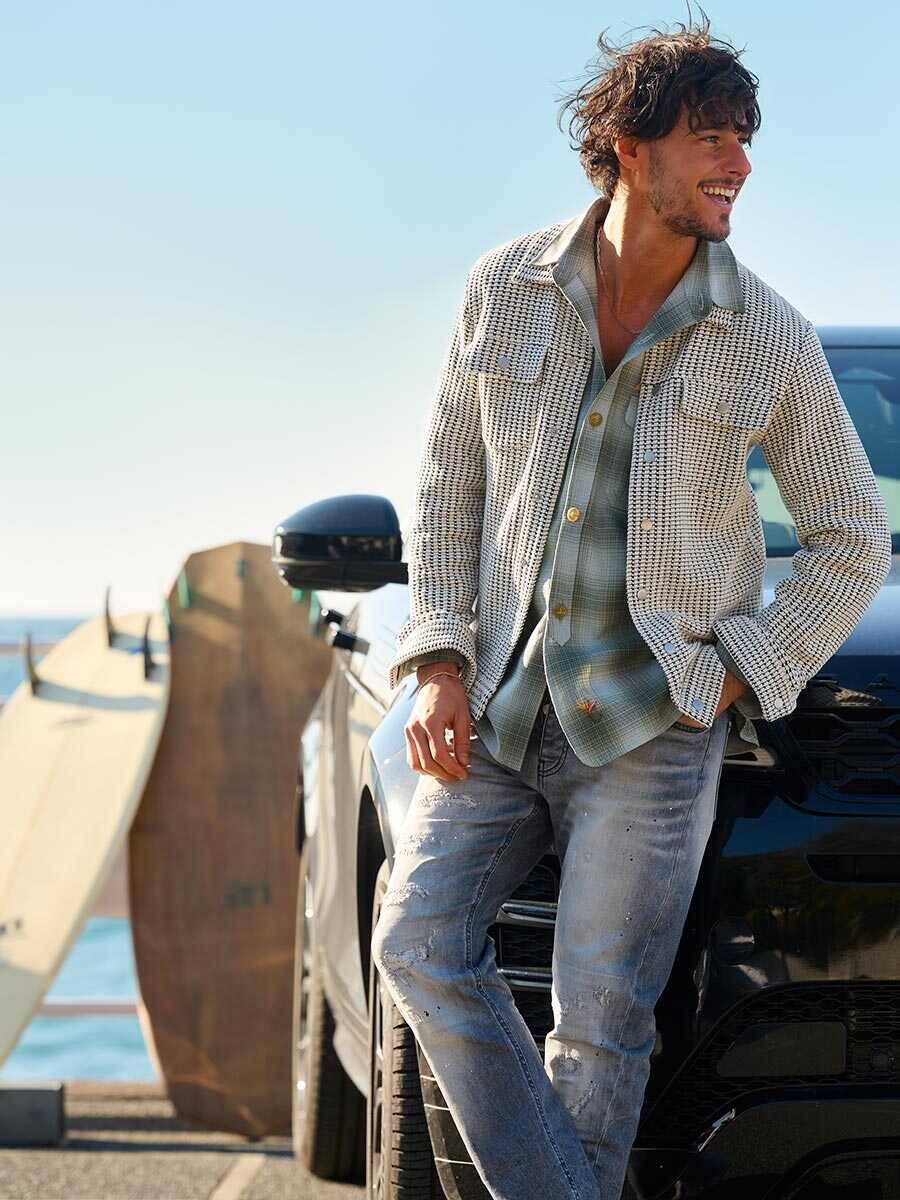 大人の"異素材"Gジャンは、この春も最適解！