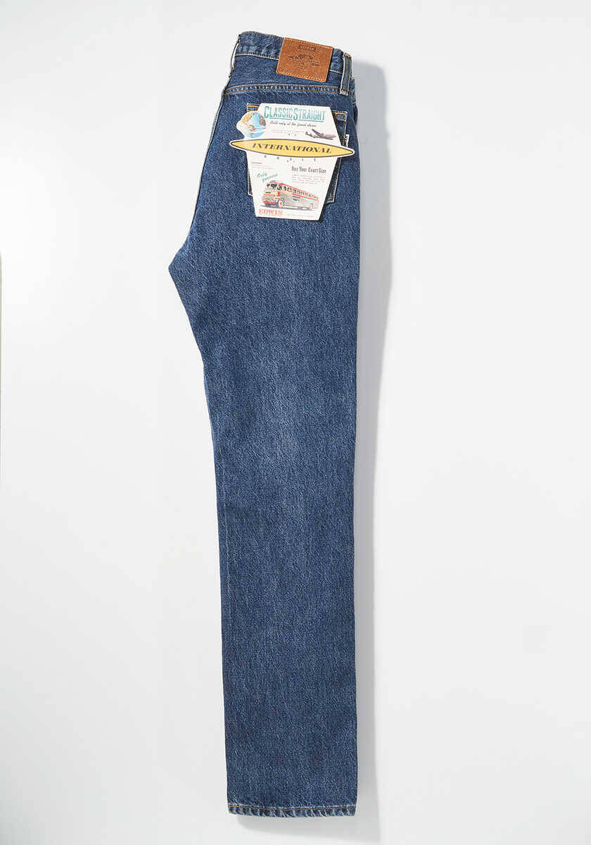 懐かしい“あのアイテム”が、再び手元に1980年代〈エドウイン〉を象徴するジーンズが、限定復刻！