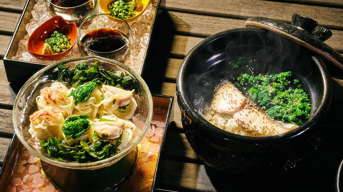 世界最大級の噴水"東京アクアシンフォニー"を眺めながらホテルのテラス席で限定炭火焼きを味わってみたくない？