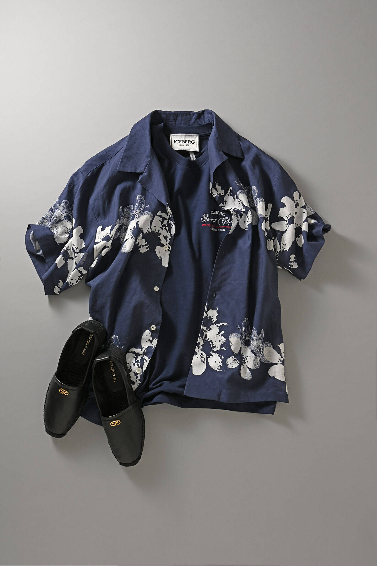 夏着こなしがだらしなく見えないポイントはコレ！Tシャツをオープンカラーシャツに合わせる【Part1】