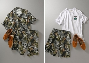 ビーチやリゾートで着こなし迷ったらコレ！リゾート柄ショーツの着まわし例