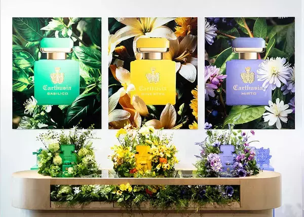 香りが紡ぐ物語〈カルトゥージア〉の最新コレクションが日本に上陸！