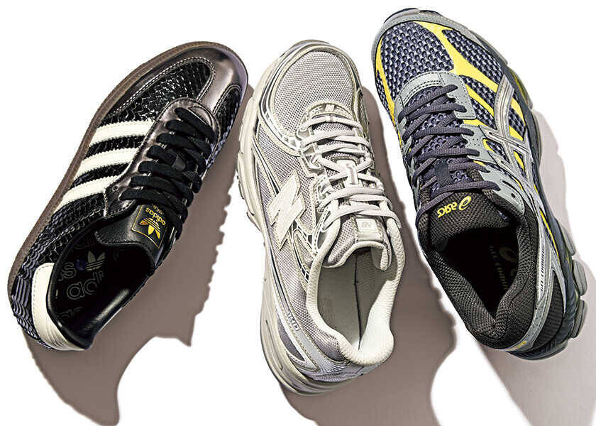 セレブのお洒落スニーカーを探せ！ド派手スニーカーがお洒落の秘訣⁉︎　“メタリック編”