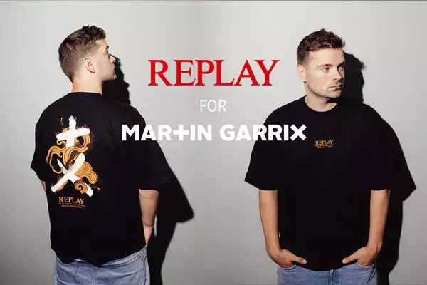 Tシャツコーデのマンネリ解消に！ 〈リプレイ〉×マーティン・ギャリックスの限定Tシャツコレクション！