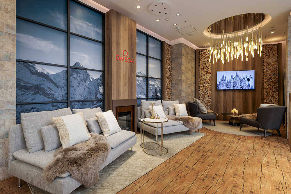 〈オメガ〉六本木ヒルズにシャレー登場！ 冬季五輪を感じる特別空間に魅了される！