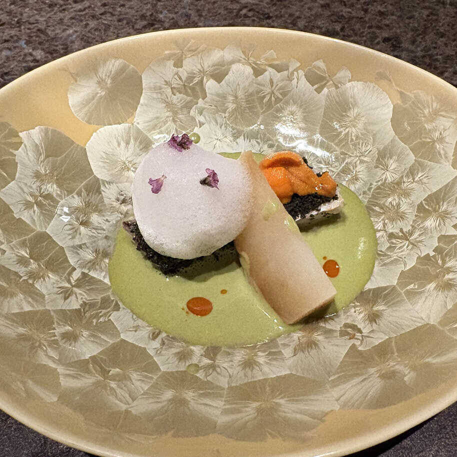 はまだふくこの発見！ 料理とお酒のベストマッチング！丁寧で絶妙な職人技を楽しみながら、極上の鉄板焼きと寿司を堪能！