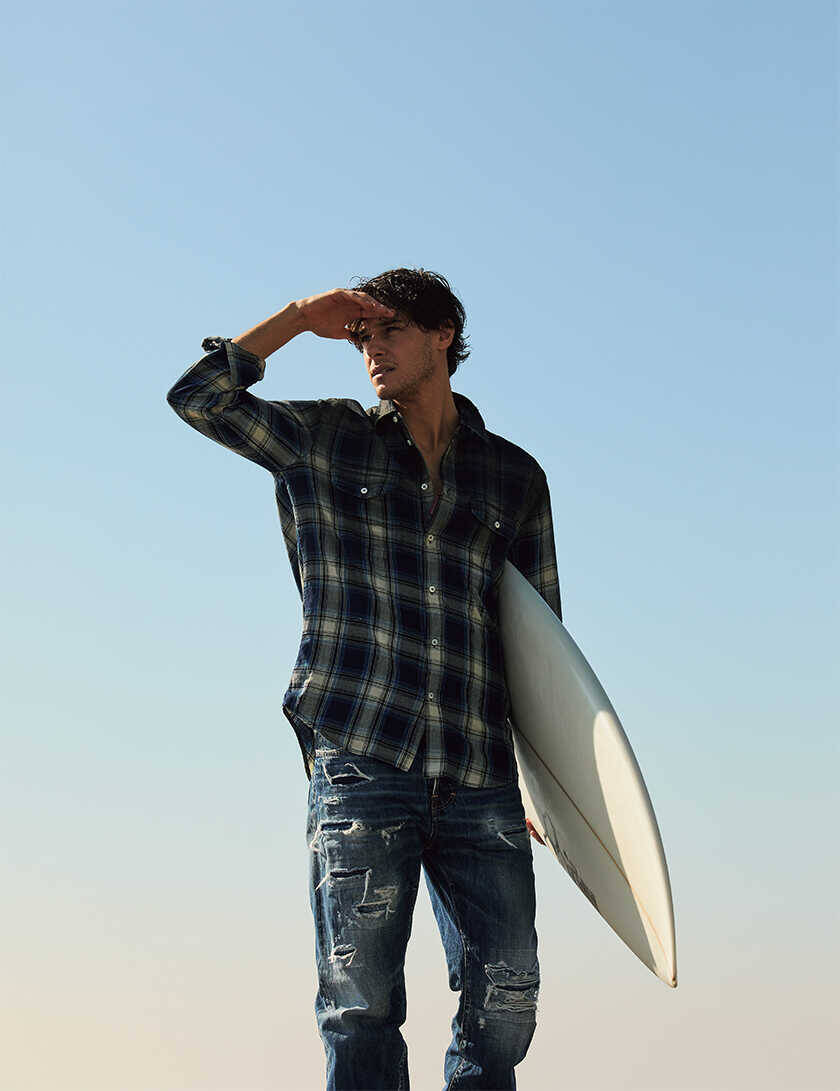 Brand HUNT！〈ディースクエアード〉、大人のデニムはリラックス＆贅沢！