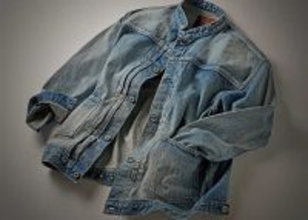 FOCUS ON 今月注目したいモノ・コト！着るだけで“スキ”を作れる襟なしトラッカージャケット！