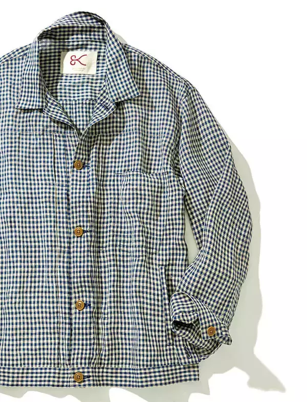 Catch the Trend！シルエットはGジャン、素材は上質なリネン！　〈デンハム〉のシャツジャケット