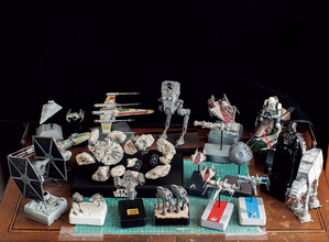 スター・ウォーズに登場するビークルに魅せられたコレクターによるXウイングなどのカスタムコレクション【前編】