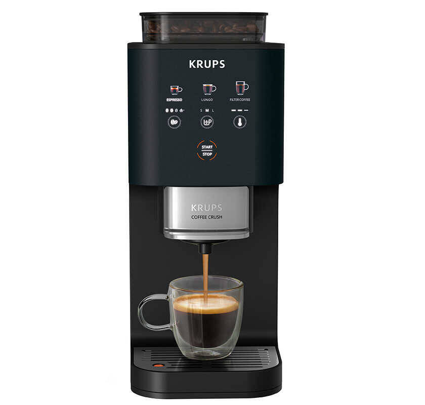 家で本格”なコーヒーを楽しむなら、全自動マシン“コーヒークラッシュ”で贅沢な一杯を