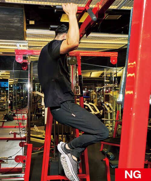 トータルワークアウト “正しく効く”ボディメイク！“正しく効く”ボディメイク！ 広背筋