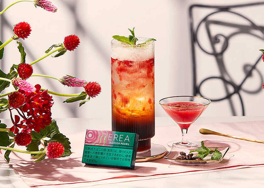 “テリア”の新顔は!?ストロベリーとほのかなバジルが香る、“テリア ブロッサム パール”！