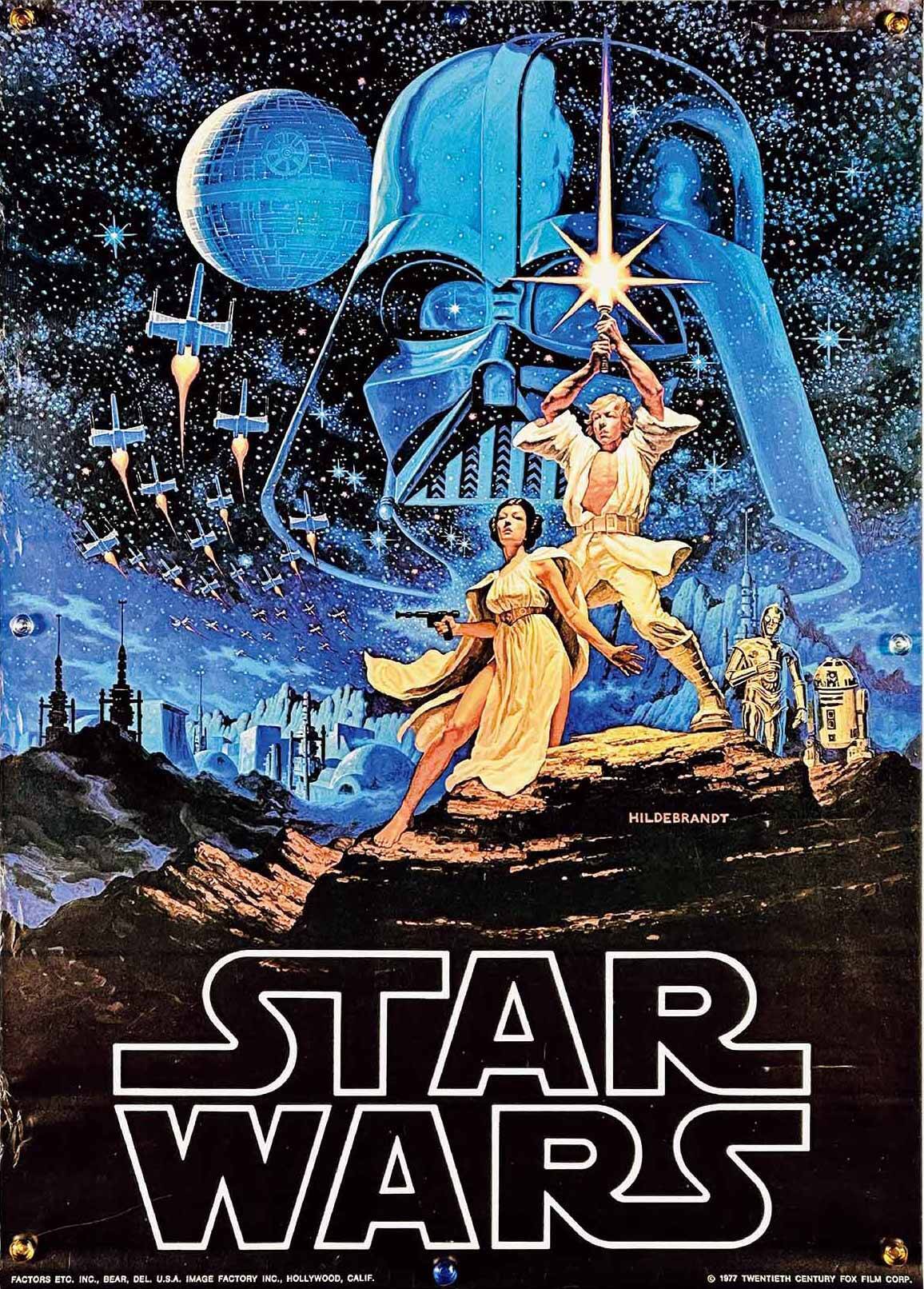 スター・ウォーズグッズの中でも注目なのは旧３部作のアメリカ版劇場用ポスター