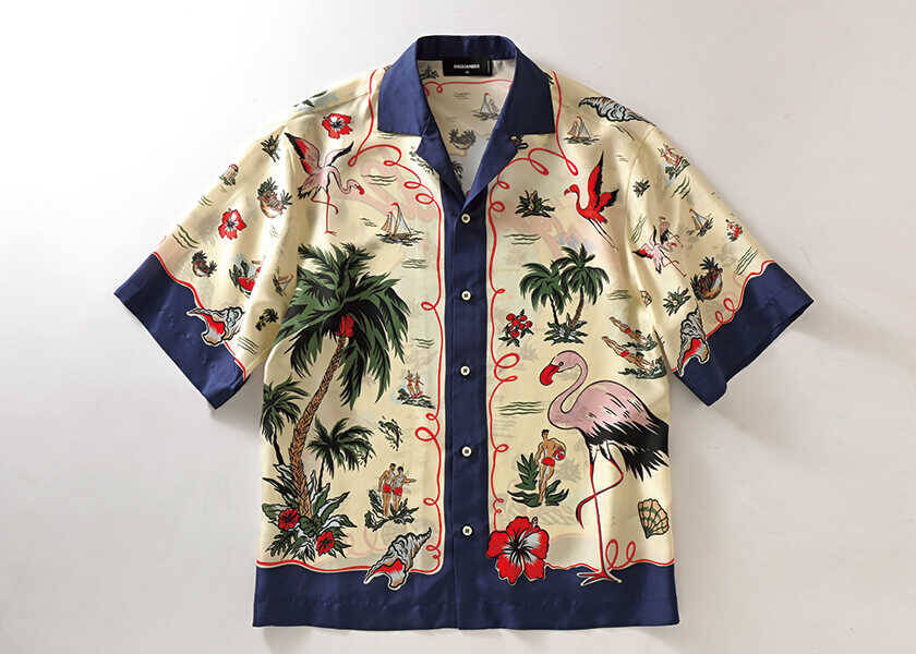 Catch the Wave！思わず、「アロ〜ハ！」と言いたくなる気持ちよさが魅力の開襟シャツ！