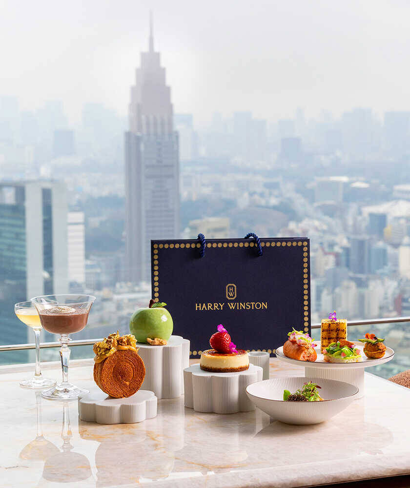 〈ハリー・ウィンストン〉がパーク ハイアット 東京とコラボ！天空のアフタヌーンティはいかが？