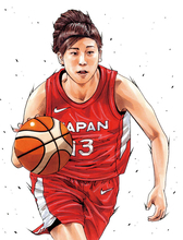 【アーティスト 田村大】アスリートの分岐点！富士通レッドウェーブ、そして日本代表の司令塔【町田瑠唯】！　五輪での歴史的快挙がさらなる成長の試金石に！