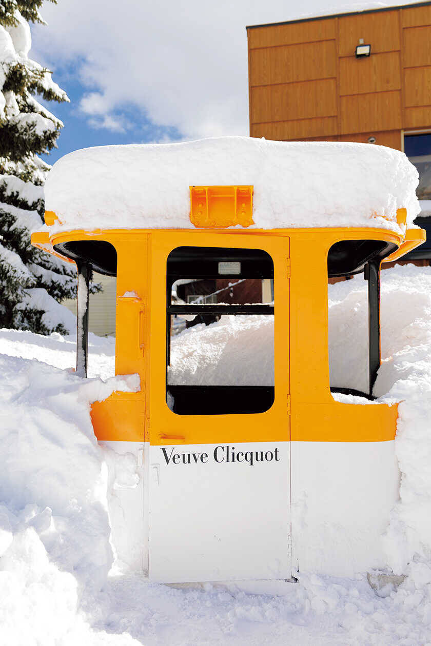 ハートに火をつけて！白馬の雪山でシャンパーニュを堪能！