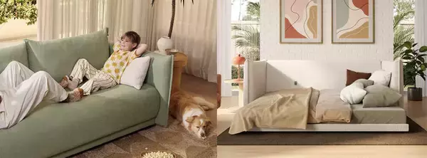 “くつろぐ”も“眠る”も妥協しない。〈コアラ〉が提案する大人のソファーベッド