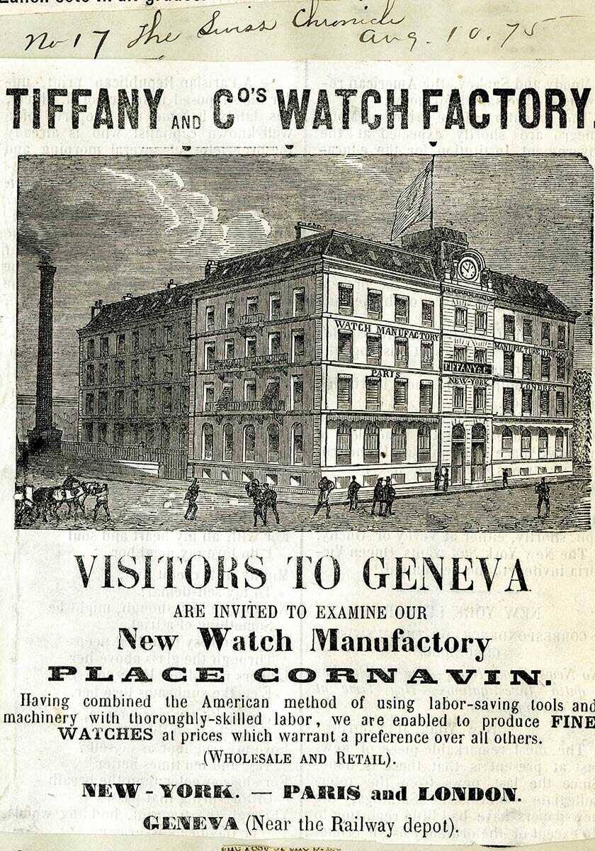 ハイジュエラーの時計製造への探究燦然と輝く〈ティファニー〉のウォッチメイキング。