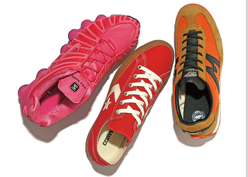 セレブのお洒落スニーカーを探せ！ド派手スニーカーがお洒落の秘訣⁉︎　“ビビットカラー編”