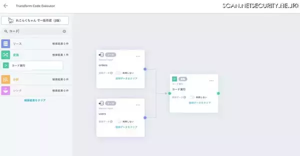 「クラウド型データ連携ツール「Reckoner」に Python および JavaScript によるコード実行機能」の画像