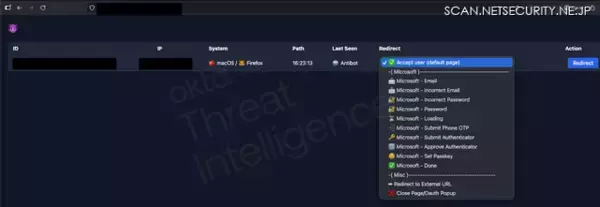 「Okta Blog 第13回 電話で指示 標的のブラウザを同期操作 通話とフィッシング画面を完全連動させる攻撃キットが産業化」の画像