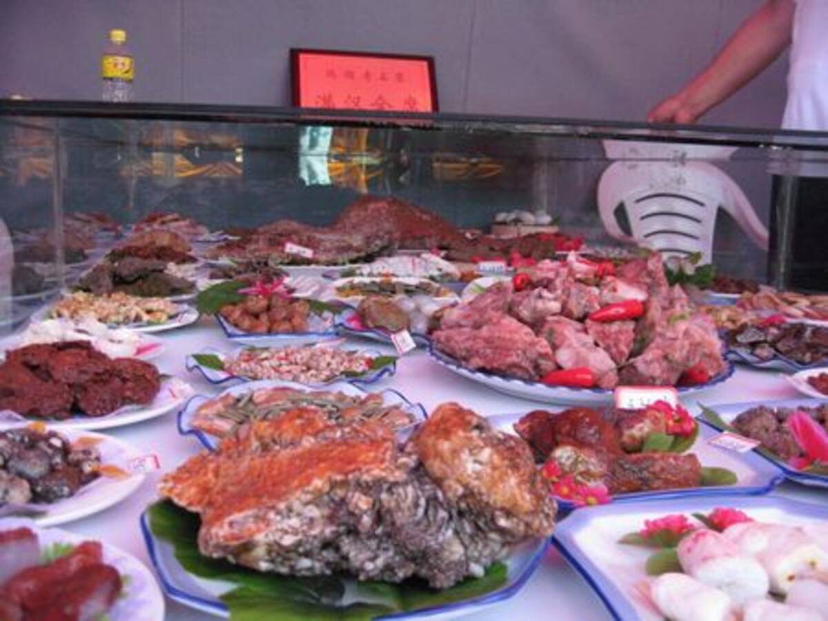 宝石に思わずよだれ メノウの 満漢全席 を公開 08年6月19日 エキサイトニュース