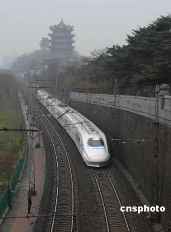 武漢 上海間を高速鉄道が開通 09年4月2日 エキサイトニュース
