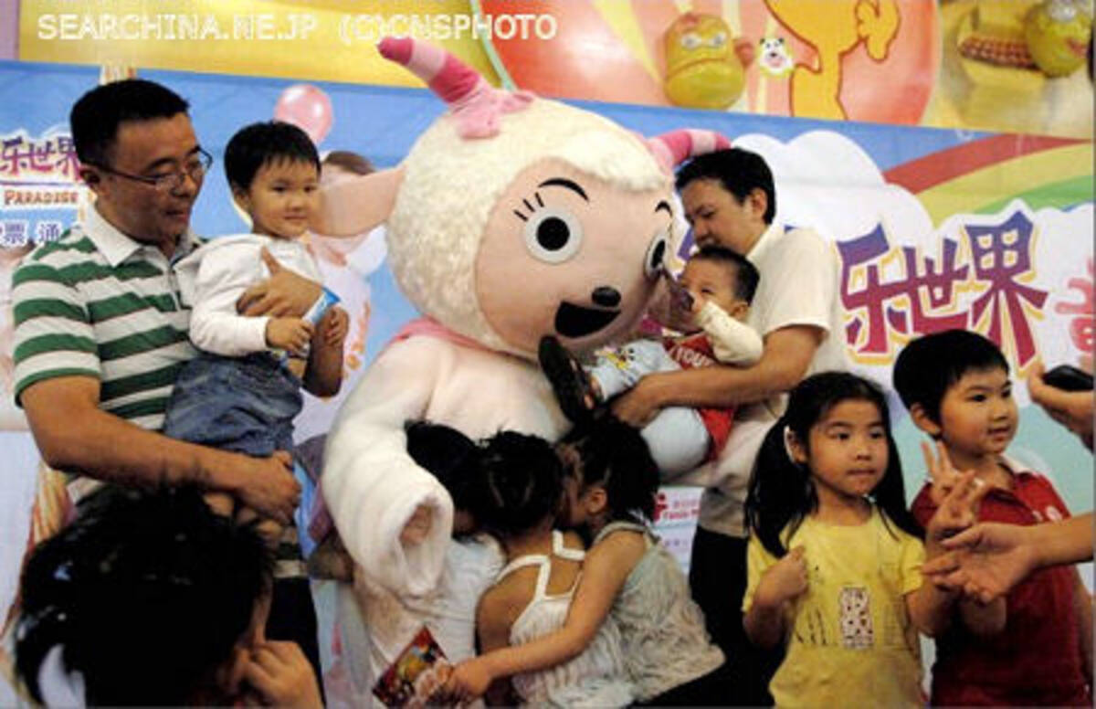 中国ちびっ子 国産アニメの人気キャラに大喜び 09年5月24日 エキサイトニュース