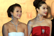 中国トップ女優2人、チャン・ツィイーとファン・ビンビンが2ショット