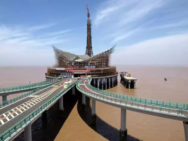 中国版“海ほたる”建設着々、交通料金は？－浙江・杭州