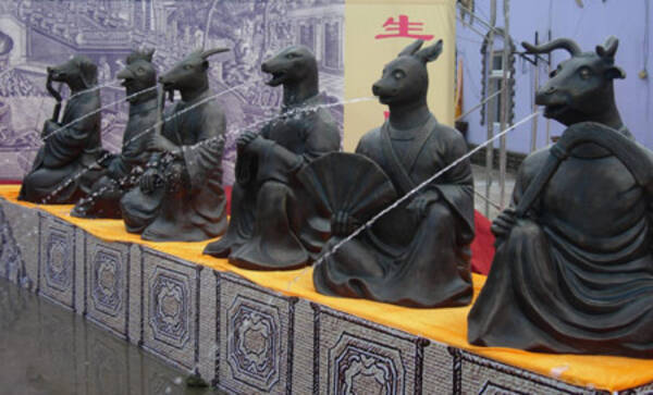 十二支動物像復元、150年ぶりに時を告げ始める－北京