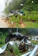 【韓流】BIG　BANGのテソン、「生きていたのが奇跡」事故車両写真公開
