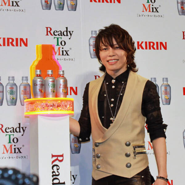 西川貴教さんのオリジナルカクテルも登場 キリンの新商品発表会で 13年5月13日 エキサイトニュース