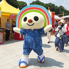 台湾のゆるキャラ「ＯＰＥＮちゃん」も和装で登場！　「日本台湾祭り２０１７」