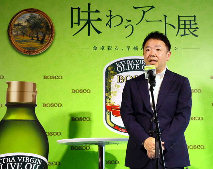 日清オイリオグループ BOSCO「味わうアート展」 東京・原宿で26日まで開催中