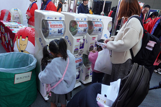 ヒガシマル醤油 試食イベント「うどんスープ食堂」 テレビCM人気を商品に誘導