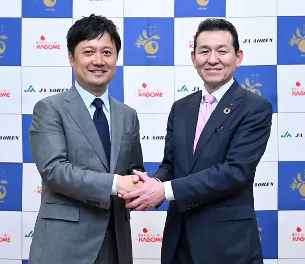 青森りんごの危機を救え‼️ カゴメ・JAアオレン・生産者がタッグ 1万円のりんごジュース「青の森の蜜」