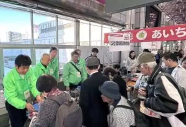 金山で農林水産フェア 愛知県産食材・地場産品をPR